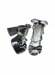 Fallen Cherry Dream Series Exquisite Bowknot Lace Cute Stripes Heart Diamond Pearl Decoration Sweet Lolita High Heel Leather Shoes