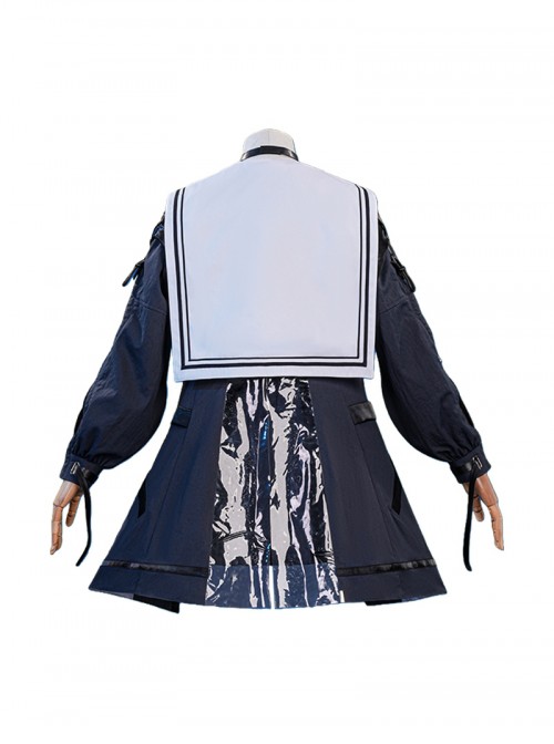 Game Wuthering Waves Halloween Cosplay Chisa Costume Set