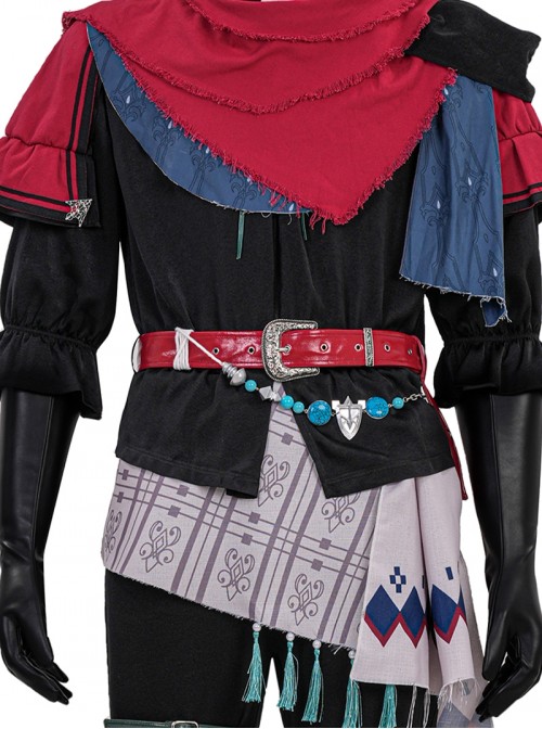 Game Final Fantasy XVI Halloween Cosplay Joshua Rosfield Costume Set Without Shoes