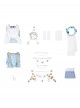 Game Elden Ring Nightreign Halloween Cosplay Revenant Costume Set