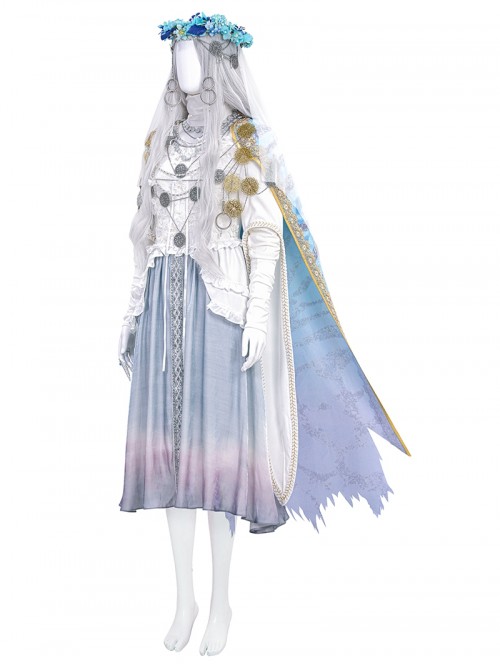 Game Elden Ring Nightreign Halloween Cosplay Revenant Costume Set