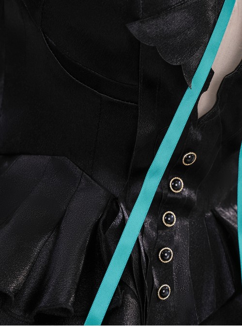 Game Arknights Halloween Cosplay Wakaba Mutsumi The Puppeteered Ego Costume Set