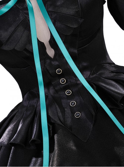 Game Arknights Halloween Cosplay Wakaba Mutsumi The Puppeteered Ego Costume Set