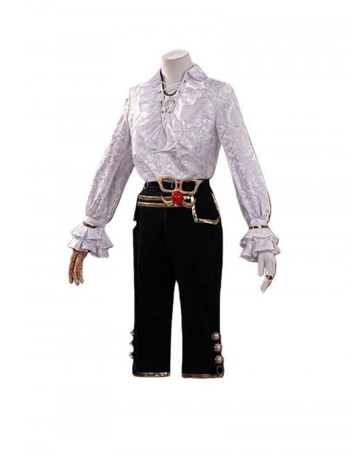 Game Identity V Halloween Cosplay First Officer Jose Baden Departure Date Costume Set