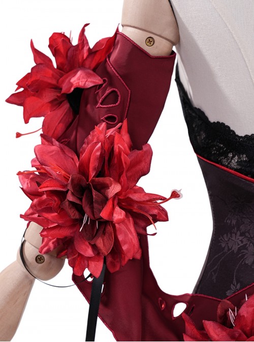 Game Honkai Impact 3 Halloween Cosplay Seele Vollerei Black Moran Jinghua Costume Set