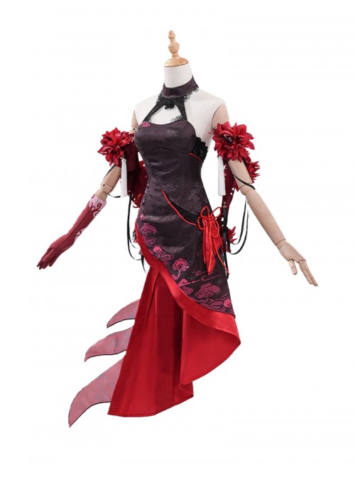 Game Honkai Impact 3 Halloween Cosplay Seele Vollerei Black Moran Jinghua Costume Set