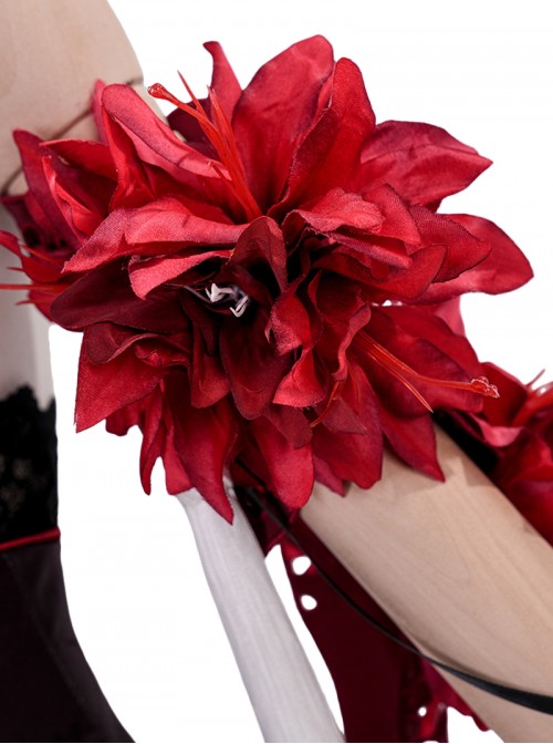 Game Honkai Impact 3 Halloween Cosplay Seele Vollerei Black Moran Jinghua Costume Set