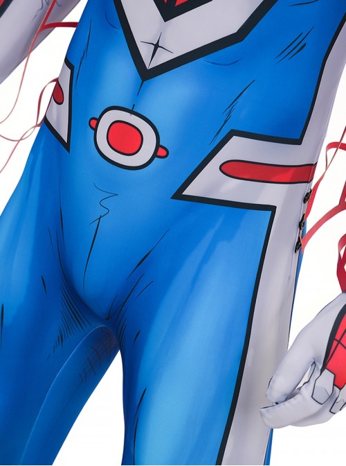 Japanese TV Spider Man Supaidaman Toe Halloween Cosplay Spider Man New Battle Suit Bodysuit Version Costume Set