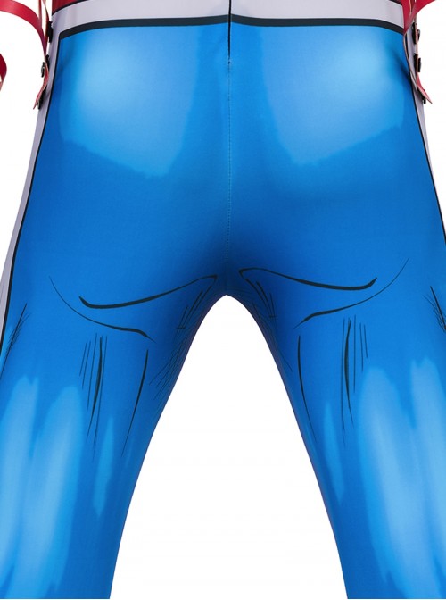 Japanese TV Spider Man Supaidaman Toe Halloween Cosplay Spider Man New Battle Suit Bodysuit Version Costume Set