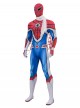 Japanese TV Spider Man Supaidaman Toe Halloween Cosplay Spider Man New Battle Suit Bodysuit Version Costume Set