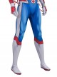 Japanese TV Spider Man Supaidaman Toe Halloween Cosplay Spider Man New Battle Suit Bodysuit Version Costume Set