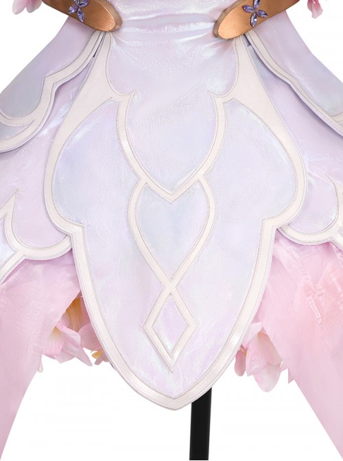 Game Overwatch Halloween Cosplay Kiriko Floral Wedding Flower Bridal Costume Set Without Shoes