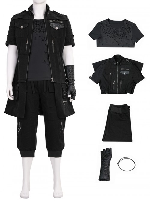 Game Kingsglaive Final Fantasy XV Halloween Cosplay Noctis Lucis Caelum Costume Set Without Shoes