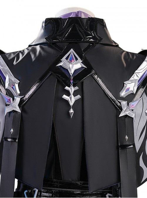 Game Genshin Impact Halloween Cosplay Kyryll Chudomirovich Flins Costume Set