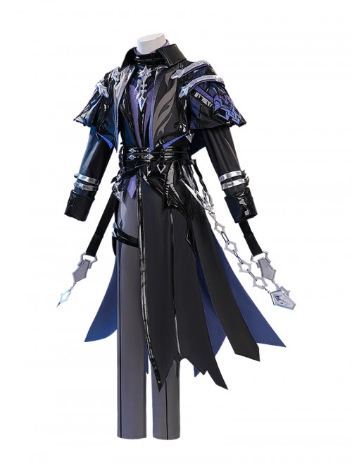 Game Genshin Impact Halloween Cosplay Kyryll Chudomirovich Flins Costume Set