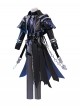 Game Genshin Impact Halloween Cosplay Kyryll Chudomirovich Flins Costume Set