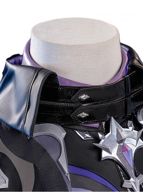 Game Genshin Impact Halloween Cosplay Kyryll Chudomirovich Flins Costume Set