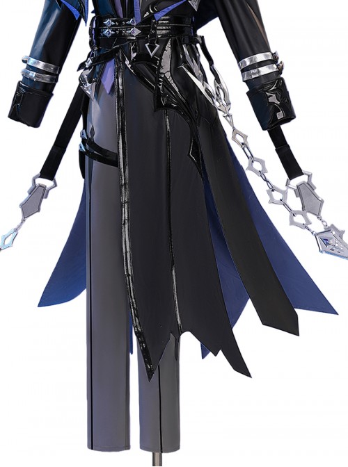 Game Genshin Impact Halloween Cosplay Kyryll Chudomirovich Flins Costume Set
