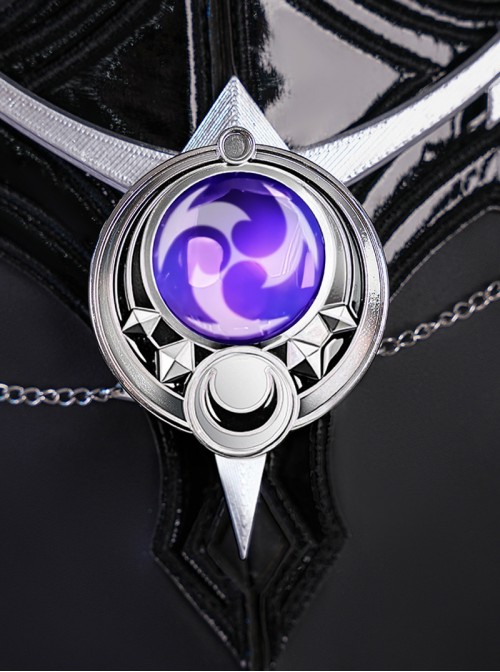 Game Genshin Impact Halloween Cosplay Kyryll Chudomirovich Flins Costume Set