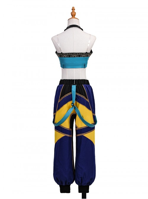 Animated Movie KPop Demon Hunters Halloween Cosplay Zoey Premium Version Costume Set Without Shoes