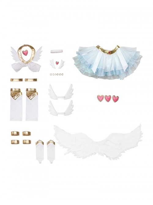 New Panty Stocking With Garterbelt Halloween Cosplay Panty New Angel Clothes Upgraded Version Costume Set