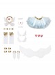 New Panty Stocking With Garterbelt Halloween Cosplay Panty New Angel Clothes Upgraded Version Costume Set
