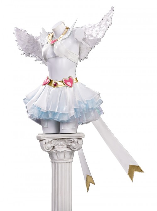 New Panty Stocking With Garterbelt Halloween Cosplay Panty New Angel Clothes Upgraded Version Costume Set