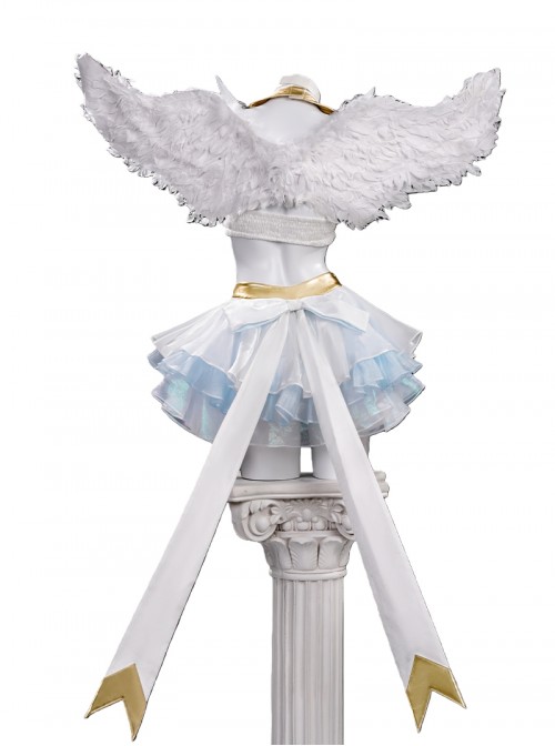 New Panty Stocking With Garterbelt Halloween Cosplay Panty New Angel Clothes Upgraded Version Costume Set