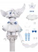 New Panty Stocking With Garterbelt Halloween Cosplay Stocking New Angel Clothes Upgraded Version Costume Set