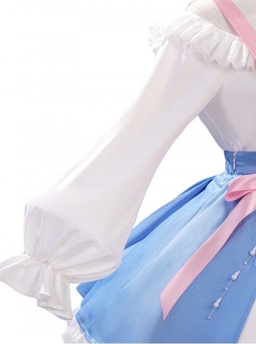 Game Honor Of Kings Halloween Cosplay Yao Luckin Coffee Collaboration Costume Set