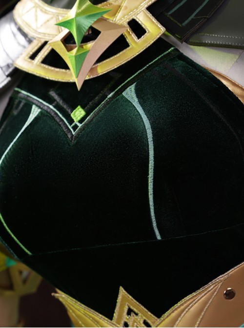 Game Genshin Impact Halloween Cosplay Nefer Costume Set Without Shoes