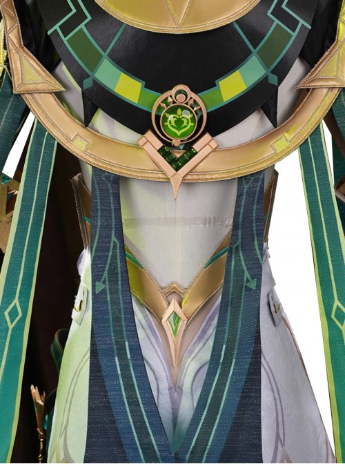 Game Genshin Impact Halloween Cosplay Nefer Costume Set Without Shoes