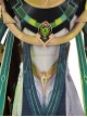 Game Genshin Impact Halloween Cosplay Nefer Costume Set Without Shoes