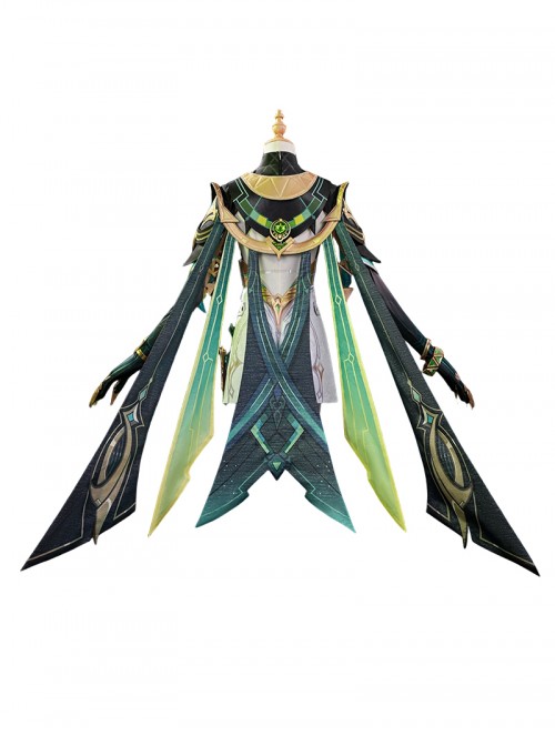 Game Genshin Impact Halloween Cosplay Nefer Costume Set Without Shoes