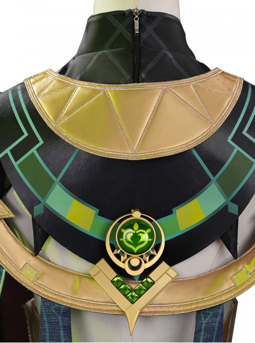 Game Genshin Impact Halloween Cosplay Nefer Costume Set Without Shoes
