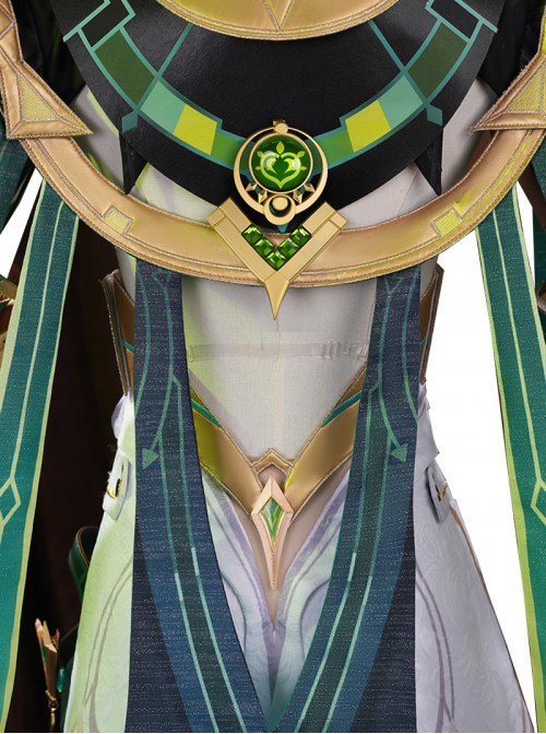 Game Genshin Impact Halloween Cosplay Nefer Costume Set Without Shoes