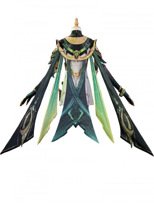 Game Genshin Impact Halloween Cosplay Nefer Costume Set Without Shoes
