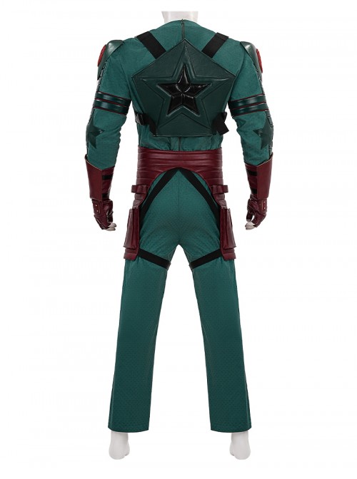 The Boys Prequel Series Vought Rising Halloween Cosplay Soldier Boy Costume Set