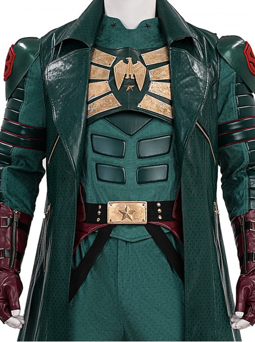 The Boys Prequel Series Vought Rising Halloween Cosplay Soldier Boy Costume Set