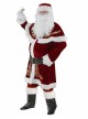 Original Christmas Series Halloween Cosplay Christmas Santa Claus Red White Print With Beard Costume Set