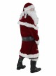 Original Christmas Series Halloween Cosplay Christmas Santa Claus Red White Print With Beard Costume Set
