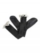 Versatile Maillard Embroidery Lace Plush Bowknot Ballet Style Sweet Lolita Mid Calf Socks