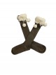 Christmas New Year Cute Japanese Style Lamb Wool Pom Pom Warm Bowknot Sweet Lolita Mid Calf Socks