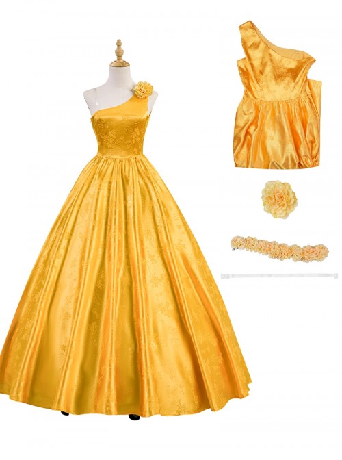 Zootopia 2 Rise Of The NonMammalians Halloween Cosplay Judy Hopps Yellow Dress Costume Set