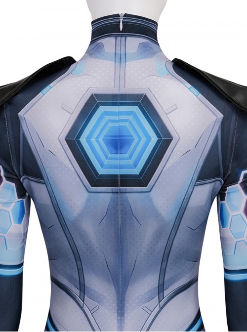 Game Marvel Rivals Halloween Cosplay Invisible Woman Future Foundation Bodysuit Costume Set