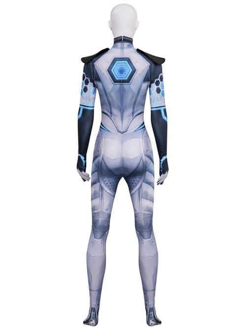 Game Marvel Rivals Halloween Cosplay Invisible Woman Future Foundation Bodysuit Costume Set