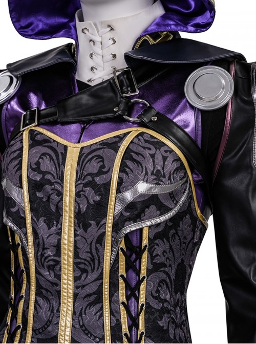 Game Apex Legends Halloween Cosplay Ash Lethal Entanglement Costume Set