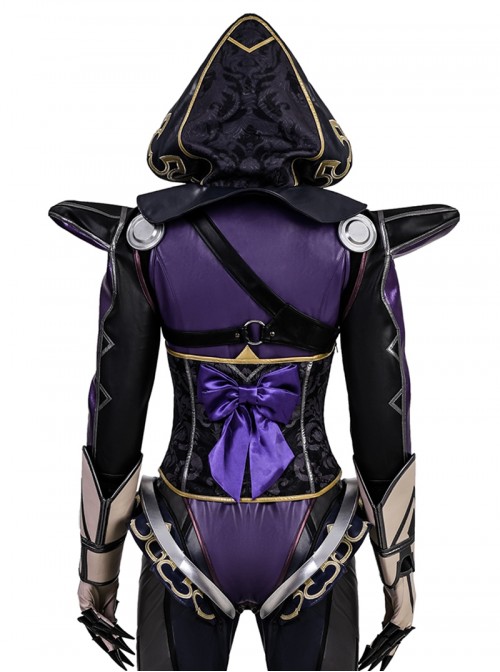 Game Apex Legends Halloween Cosplay Ash Lethal Entanglement Costume Set