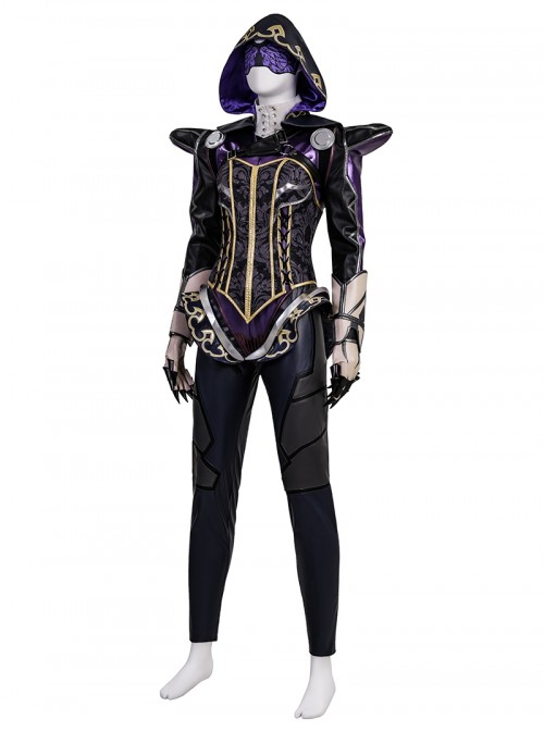 Game Apex Legends Halloween Cosplay Ash Lethal Entanglement Costume Set