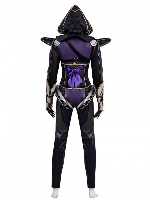 Game Apex Legends Halloween Cosplay Ash Lethal Entanglement Costume Set